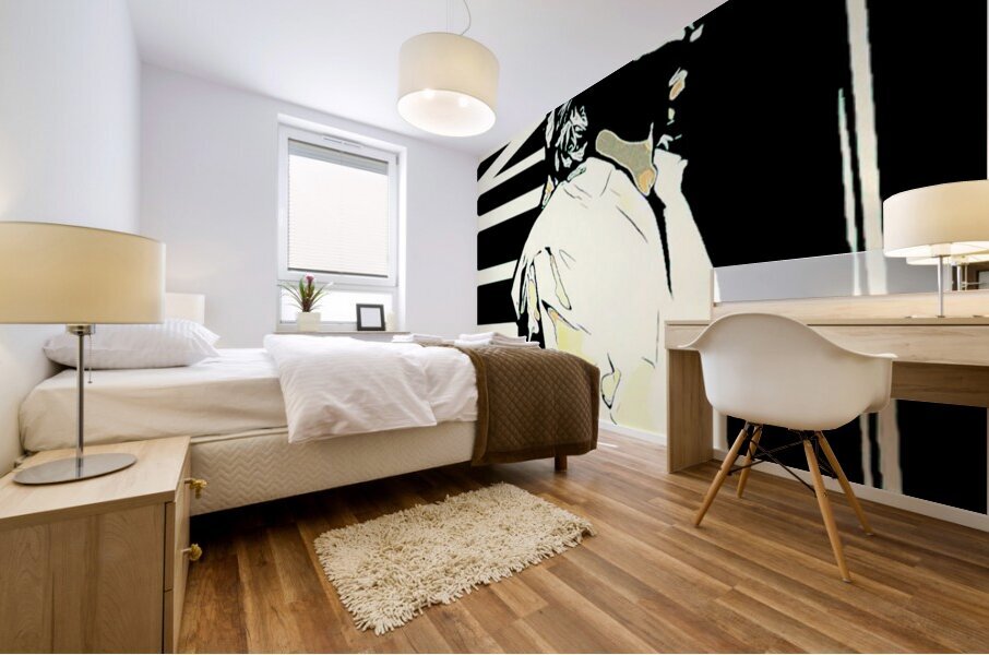 Phil Collins 39 Mural print