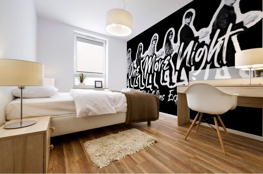 Phil Collins 45 Mural print