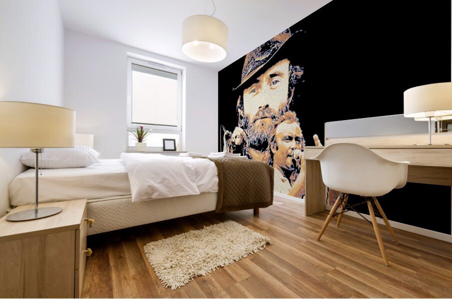 Phil Collins 46 Mural print