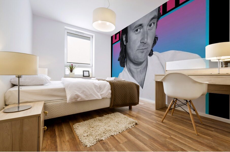 Phil Collins 47 Mural print