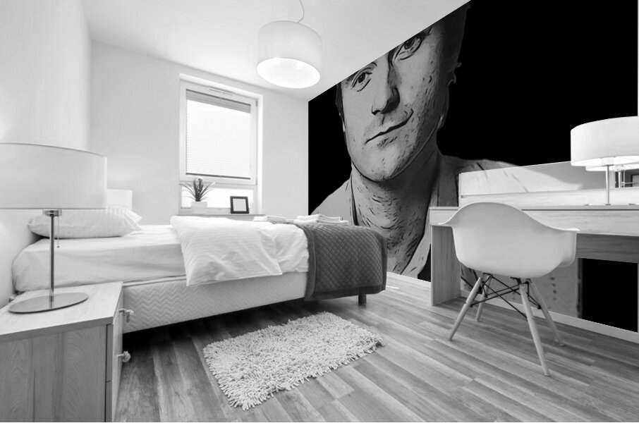 Phil Collins 50 Mural print