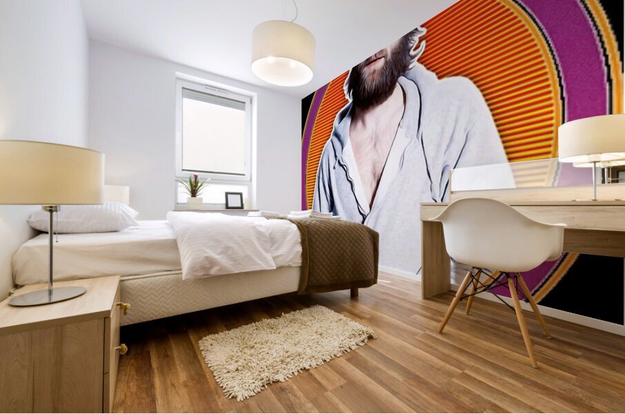Phil Collins 57 Mural print