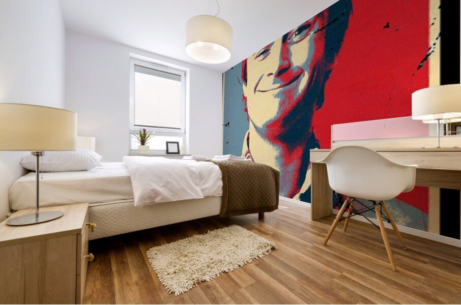 Phil Collins 3 Mural print