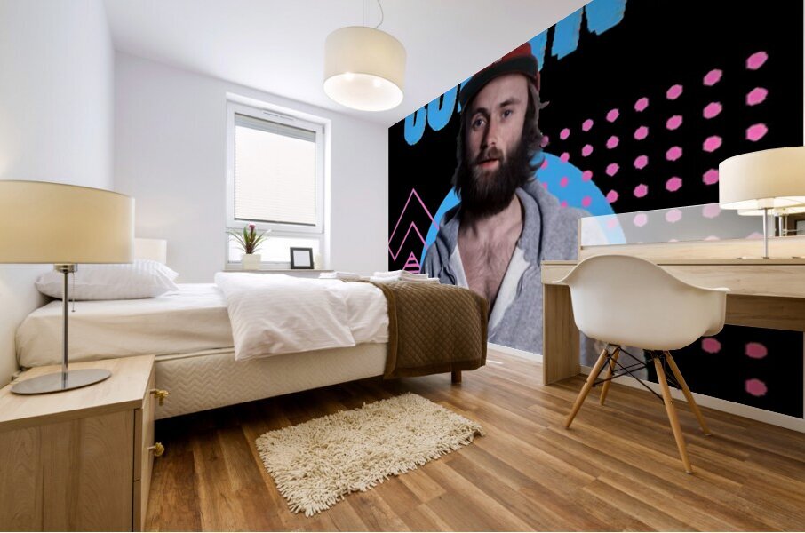 Phil Collins 4 Mural print