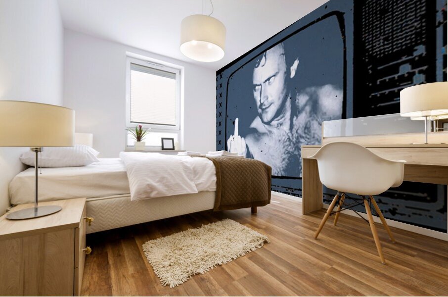 Phil Collins 5 Mural print