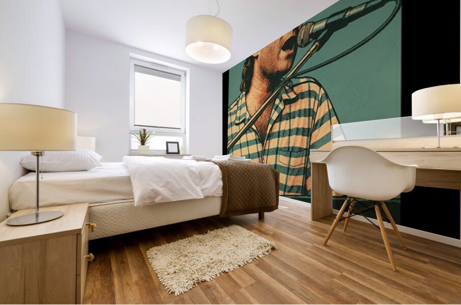 Phil Collins 7 Mural print