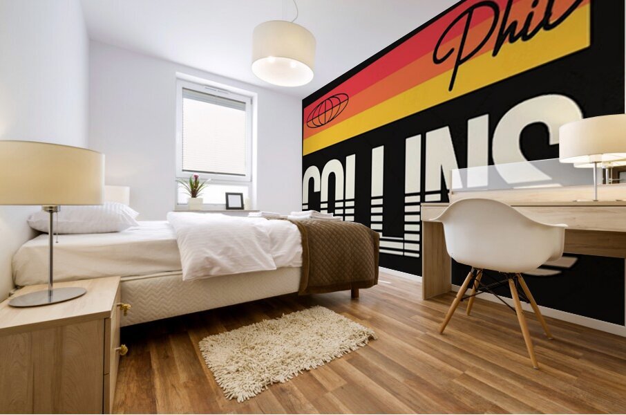 Phil Collins 16 Mural print