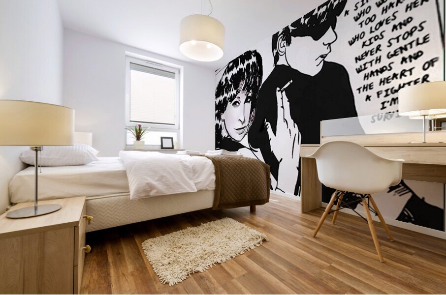 Reba McEntire 34 Mural print