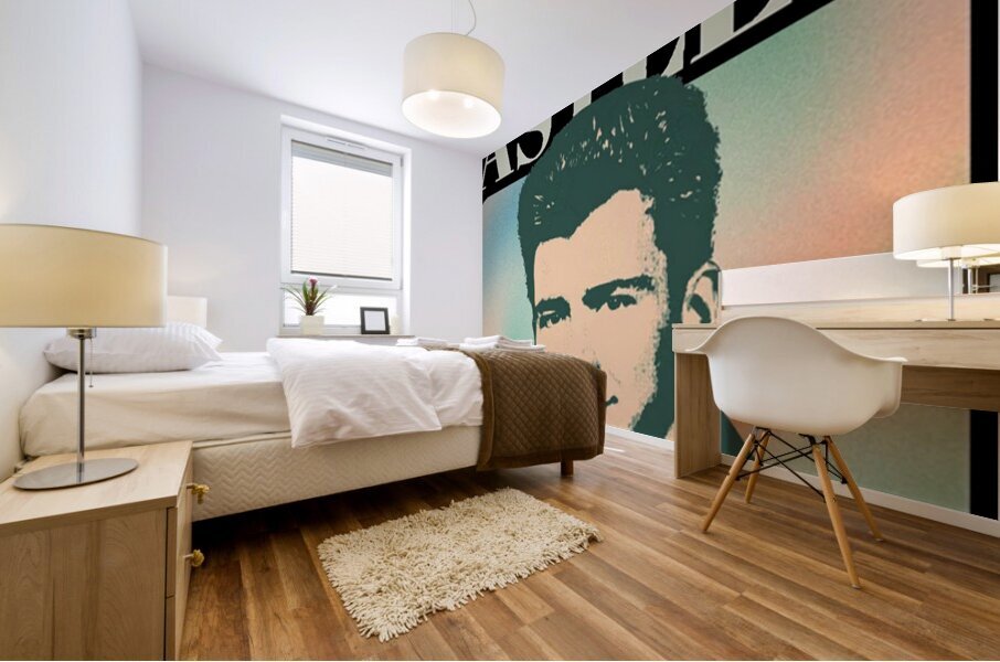 Rick Astley 11 Mural print