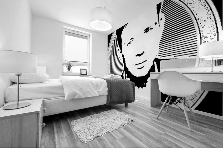 Rick Astley 30 Mural print