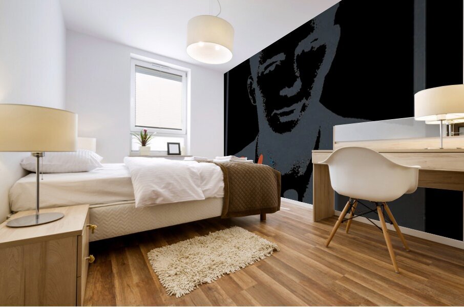 Rick Astley 31 Mural print