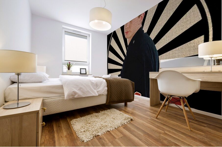 Rick Astley 33 Mural print