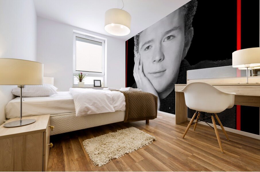 Rick Astley 35 Mural print