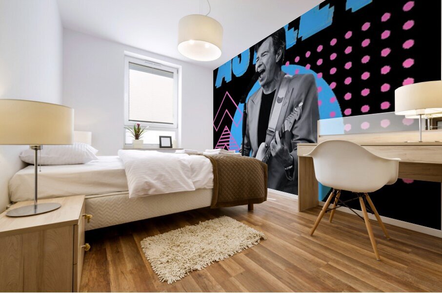 Rick Astley 48 Mural print