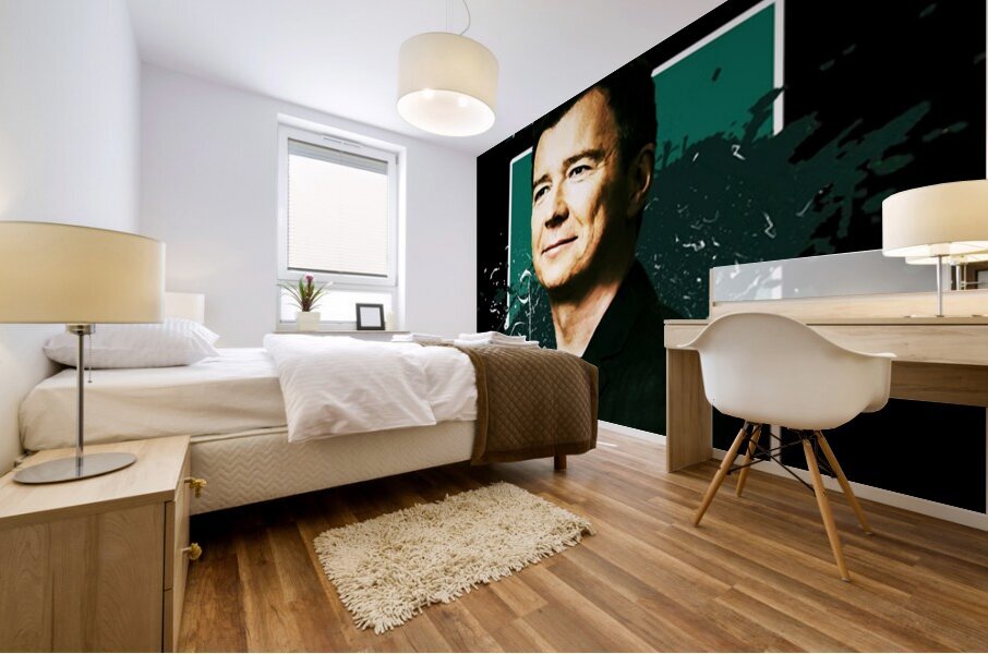 Rick Astley 52 Mural print