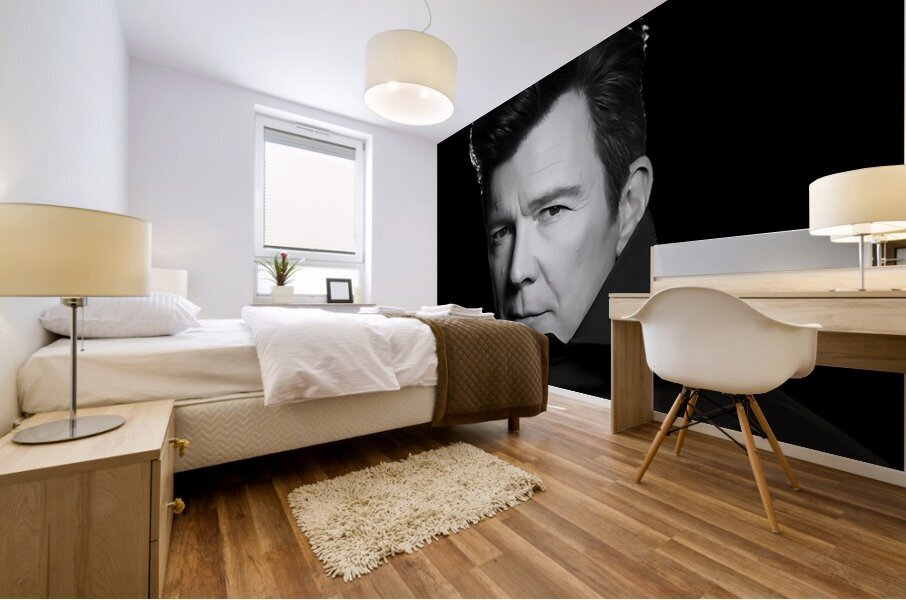 Rick Astley 56 Mural print