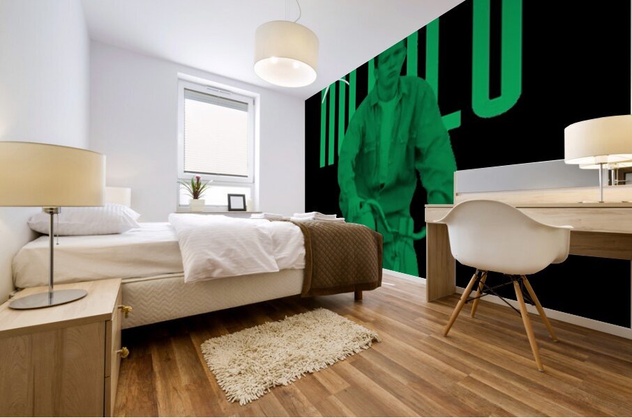 Rick Astley 68 Mural print