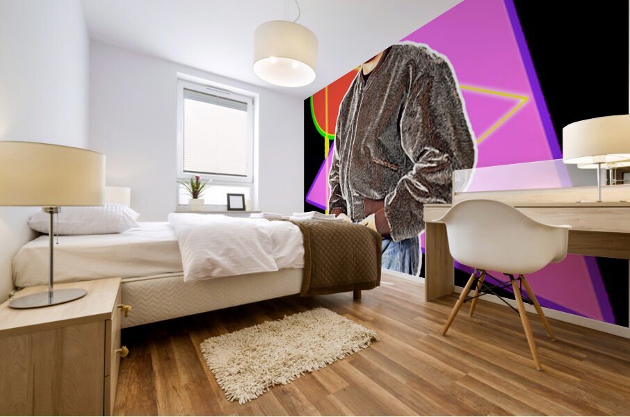 Rick Astley 69 Mural print