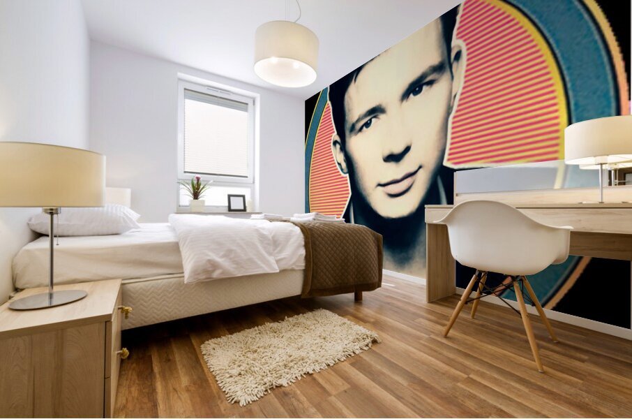 Rick Astley 72 Mural print