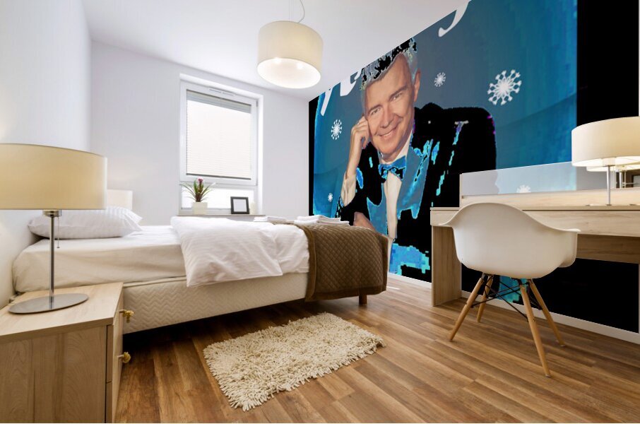 Rick Astley 74 Mural print