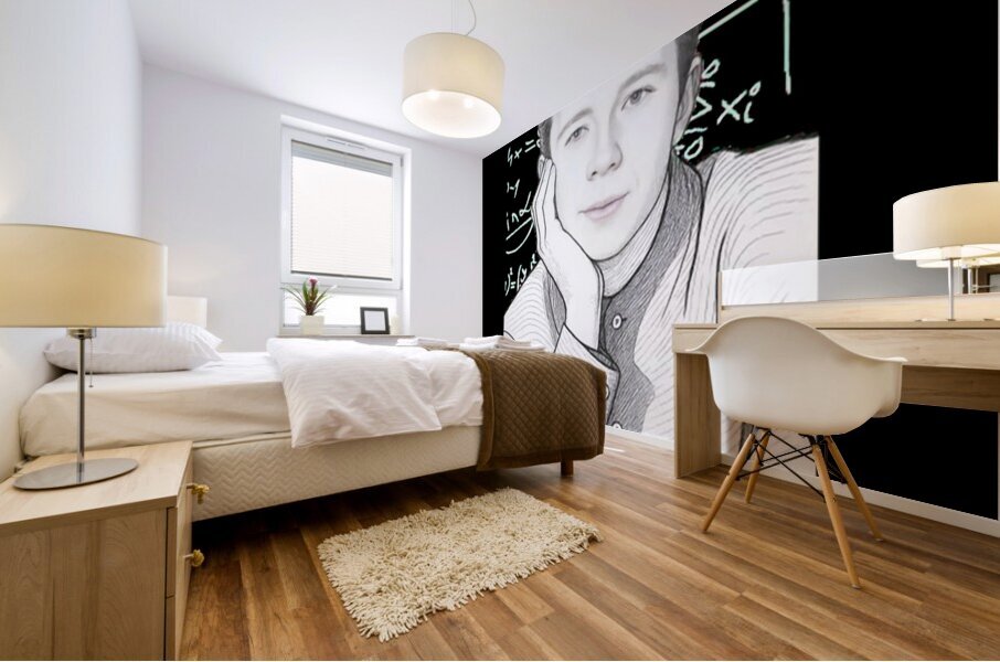 Rick Astley 75 Mural print