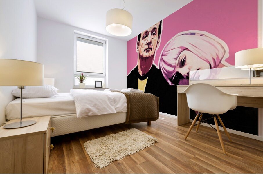 Scarlett Johansson 36 Mural print
