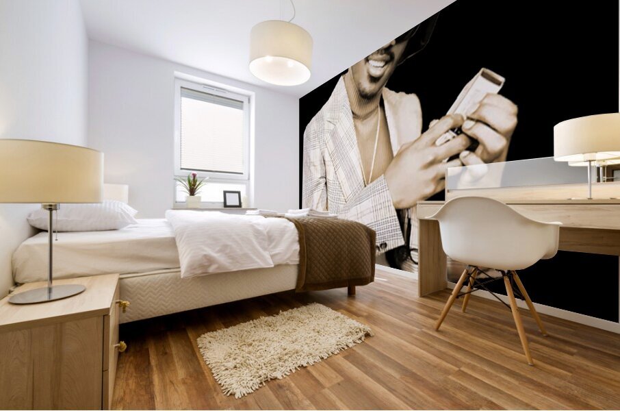 Stevie Wonder 32 Mural print