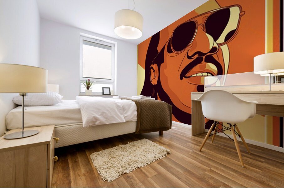 Stevie Wonder 34 Mural print