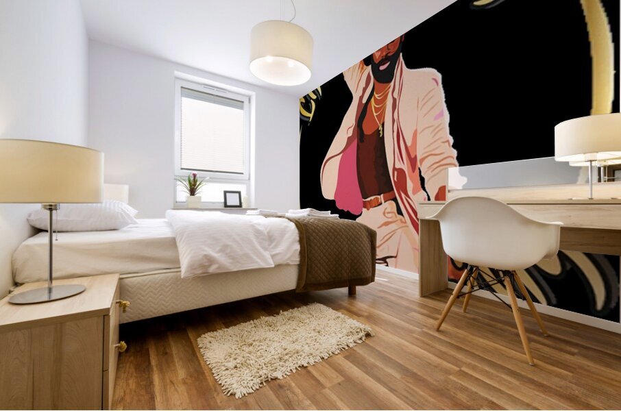 Teddy Pendergrass 2 Mural print