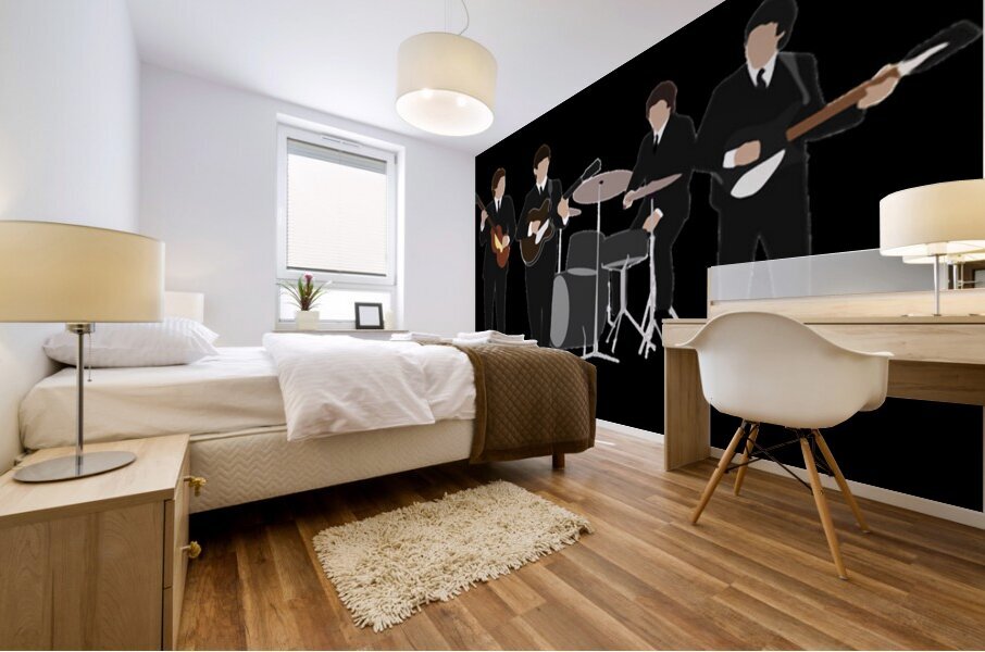 The Beatles 3 Mural print