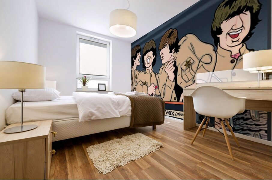 The Beatles 9 Mural print