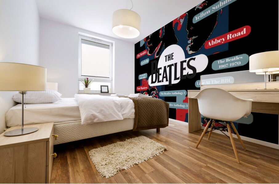 The Beatles 10 Mural print