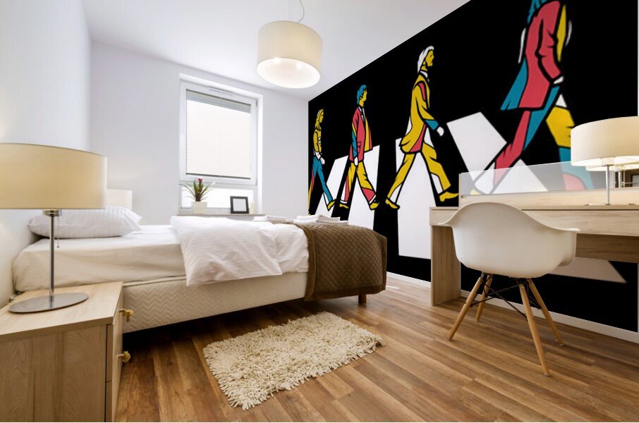 The Beatles 13 Mural print