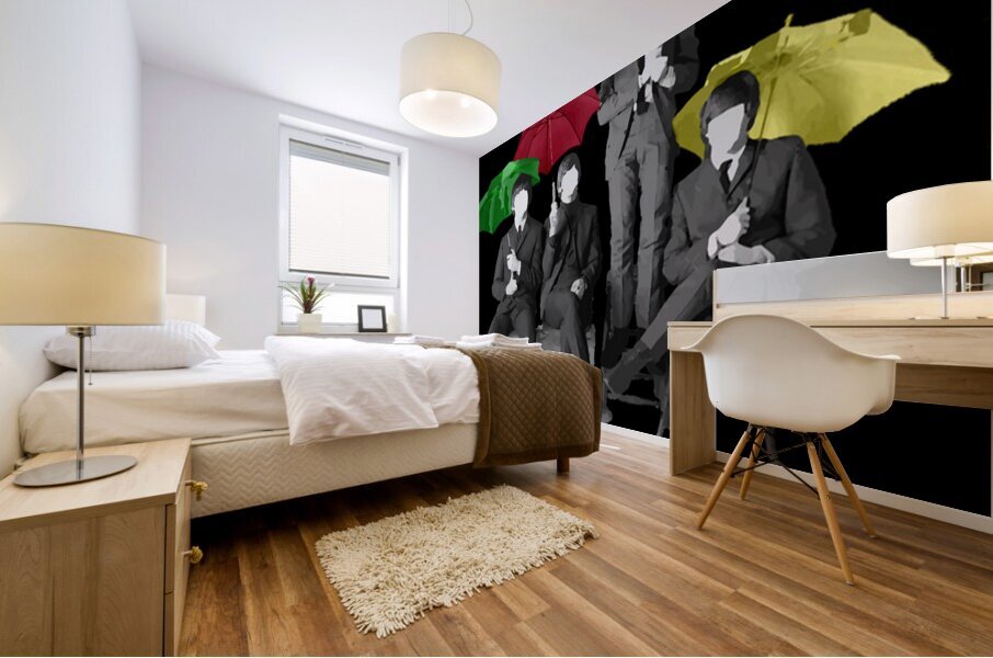 The Beatles 40 Mural print