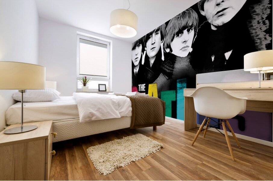 The Beatles 44 Mural print