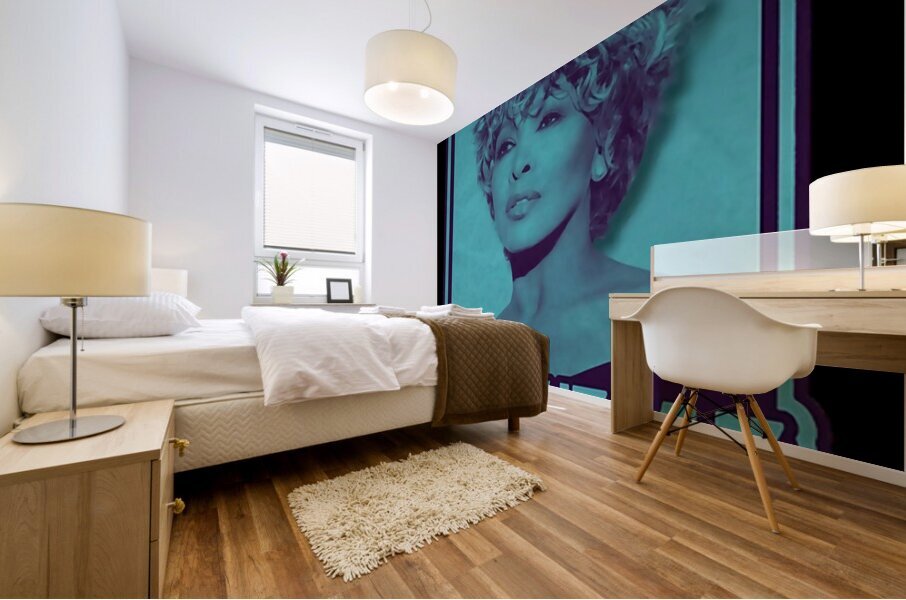 Tina Turner 32 Mural print