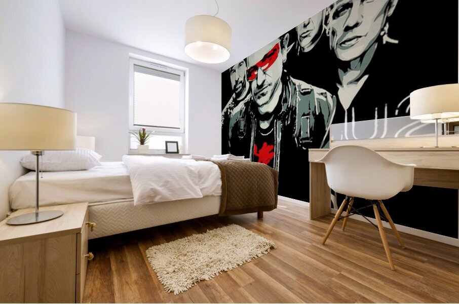 U2 1 Mural print