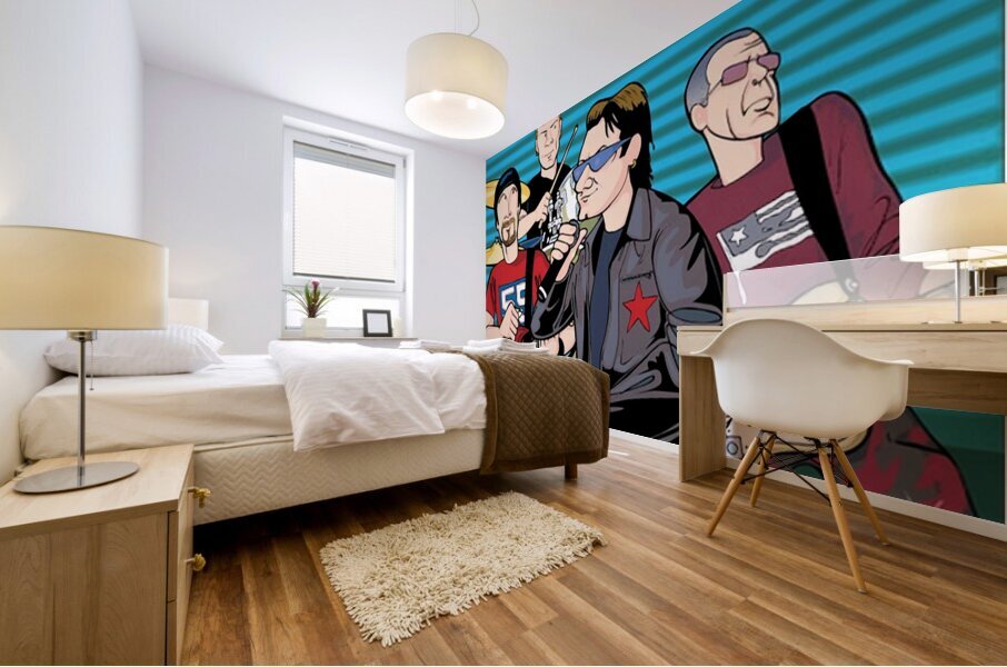 U2 18 Mural print