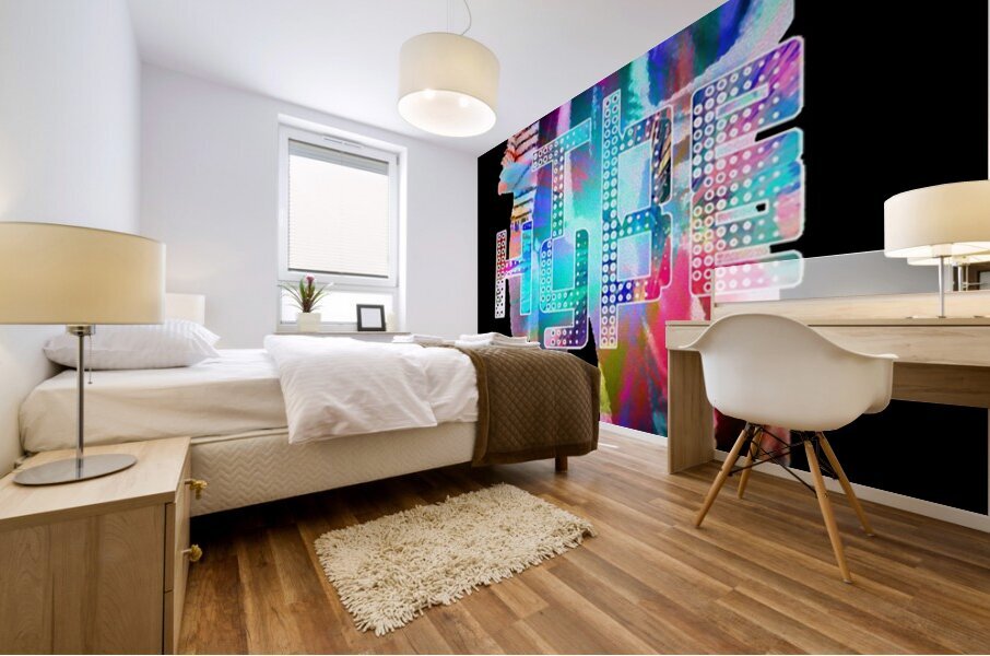 U2 33 Mural print