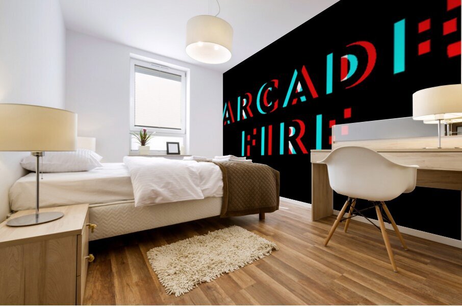 Arcade Fire 3 Mural print