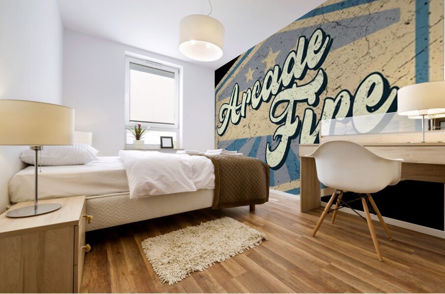 Arcade Fire 4 Mural print