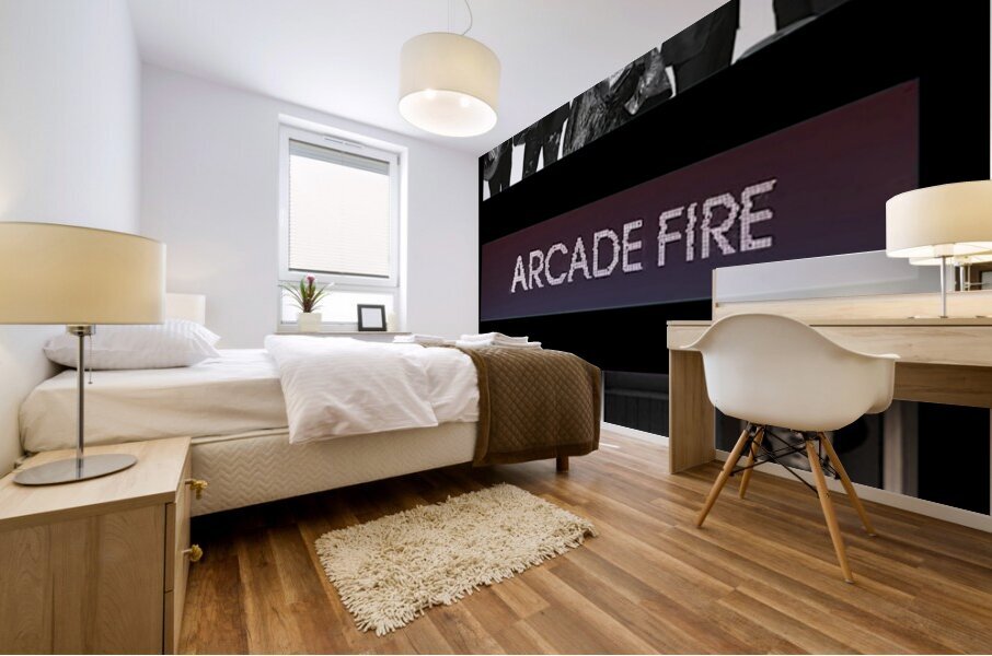 Arcade Fire 13 Mural print