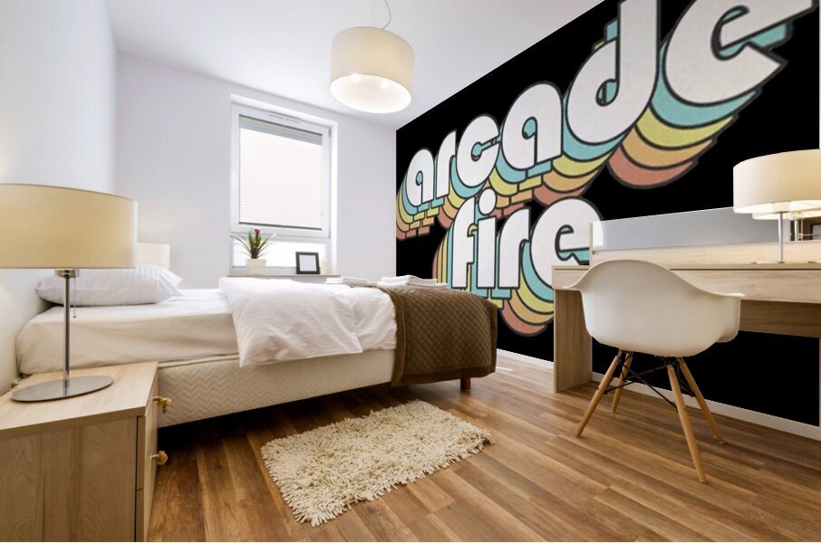Arcade Fire 25 Mural print