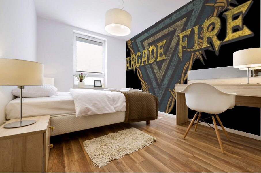 Arcade Fire 38 Mural print