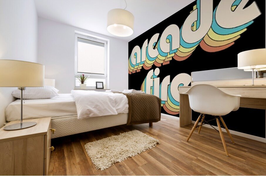 Arcade Fire 40 Mural print