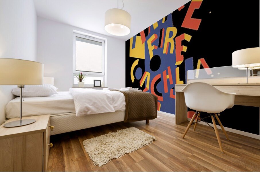 Arcade Fire 50 Mural print