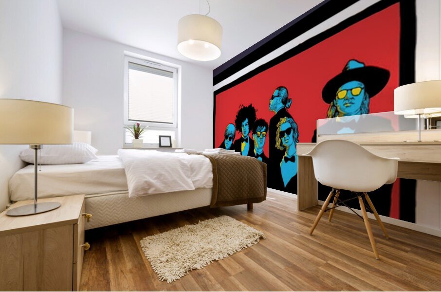 Arcade Fire 64 Mural print