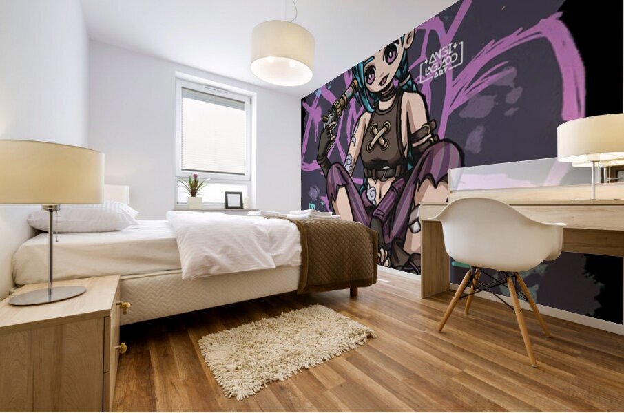 Arcane 9 Mural print