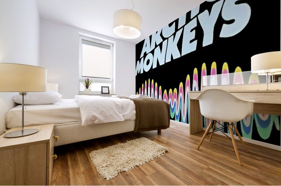 Arctic Monkeys 45 Mural print