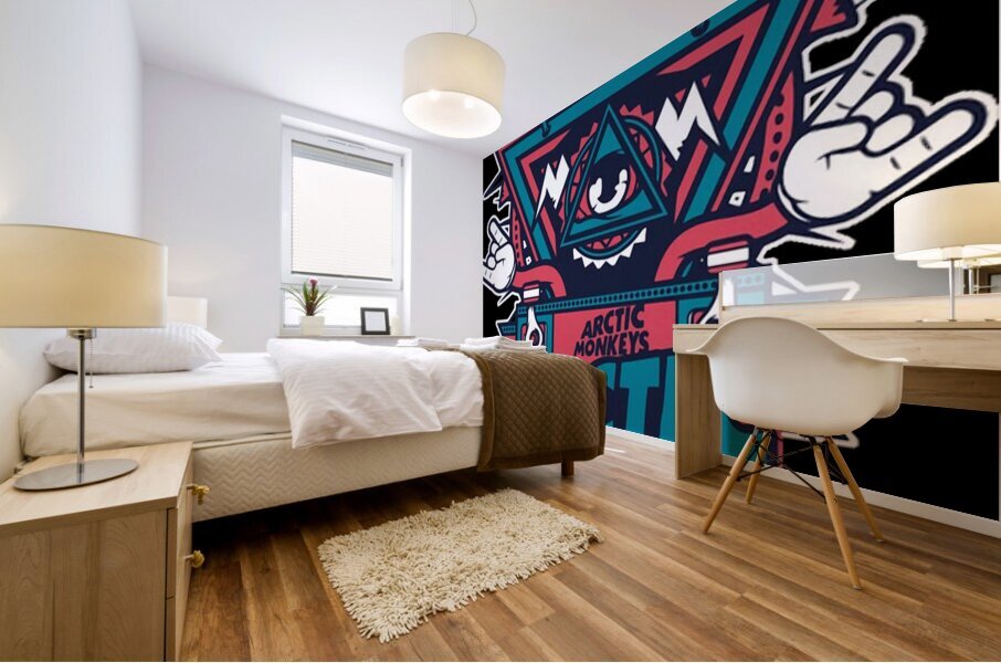 Arctic Monkeys 2 Mural print